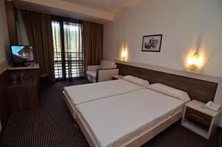 Отель Spa Hotel Kleptuza Велинград Двухместный номер с 1 кроватью или 2 отдельными кроватями и балконом-7